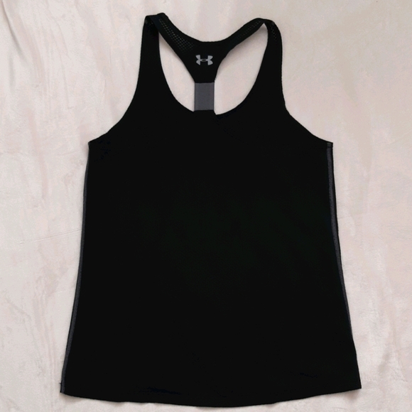 Under Armour Running Tank (Blk) - Picture 2 of 5